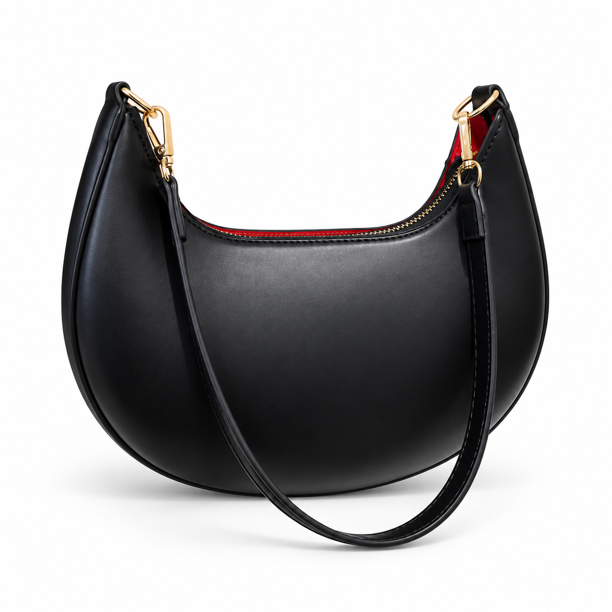 Celeste Bag | bolso de hombro media luna elegante