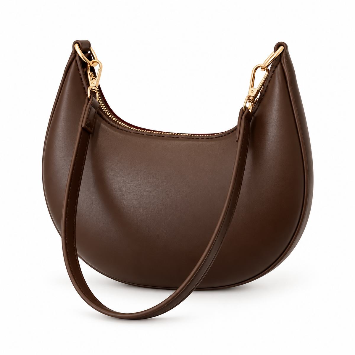 Celeste Bag | bolso de hombro media luna elegante
