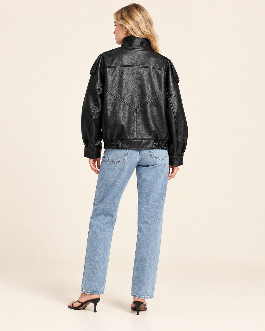 Raven Jacket | chaqueta de cuero oversize