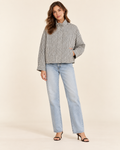 Blair Jacket | chaqueta bomber de cuadros oversize