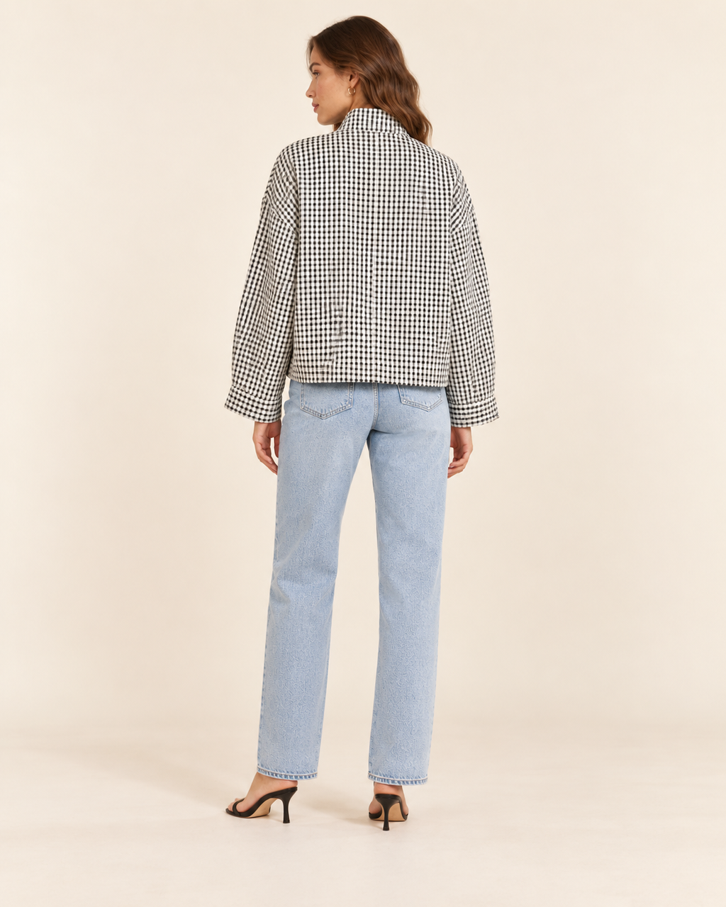 Blair Jacket | chaqueta bomber de cuadros oversize