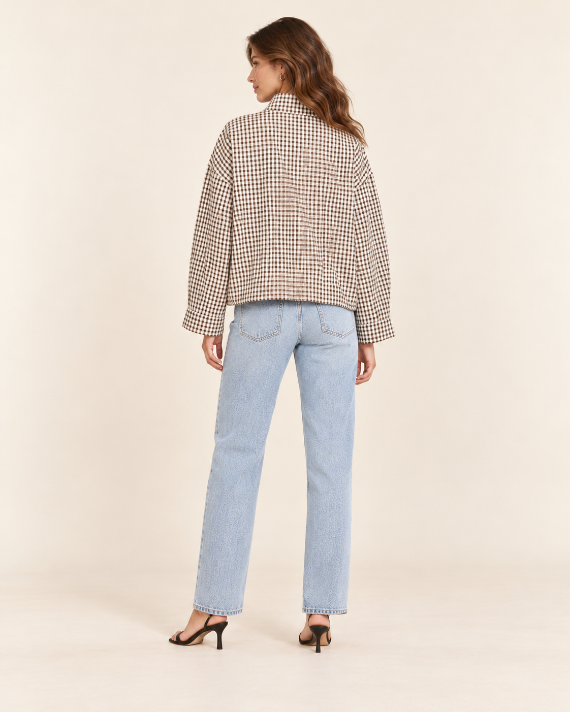 Blair Jacket | chaqueta bomber de cuadros oversize