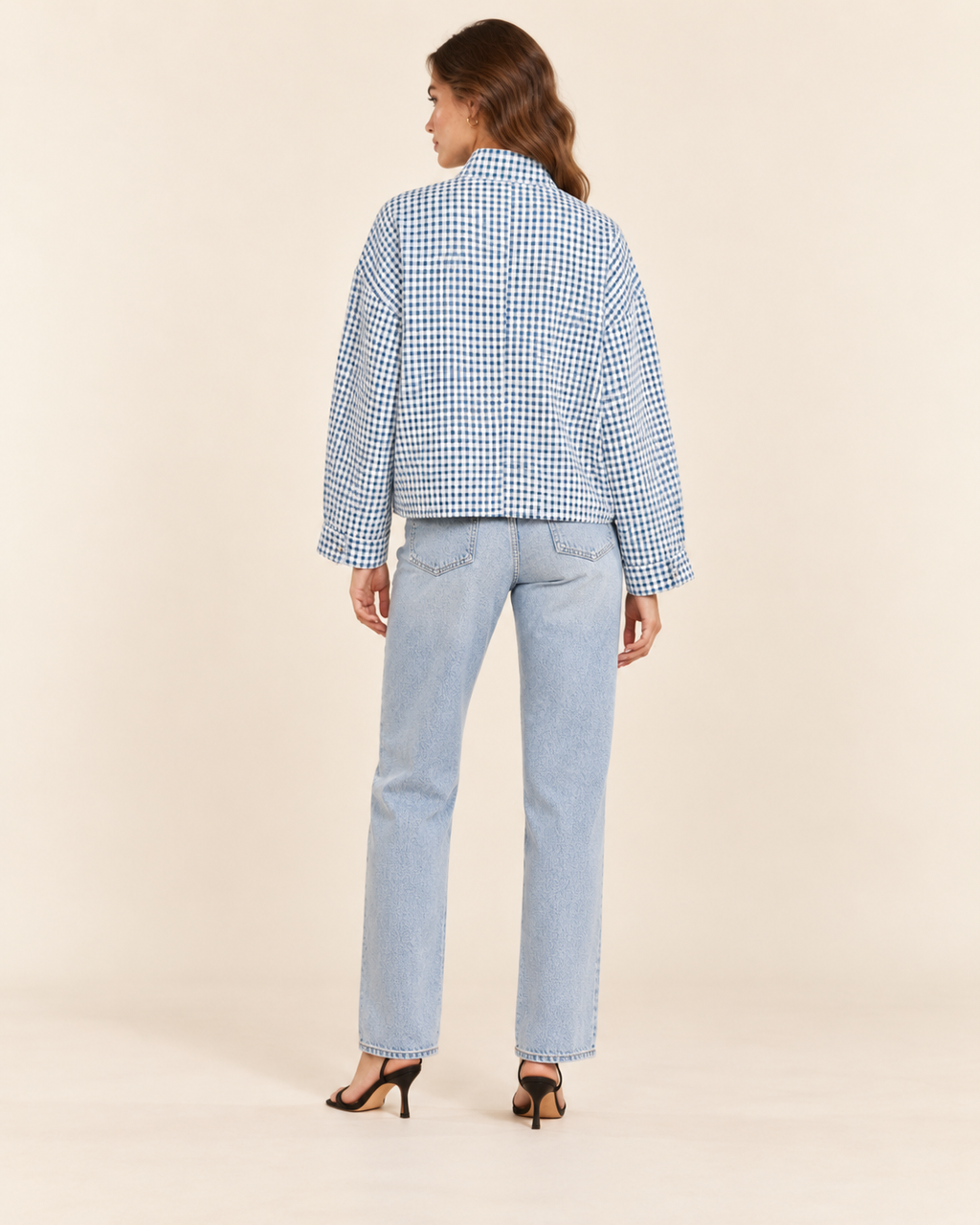 Blair Jacket | chaqueta bomber de cuadros oversize