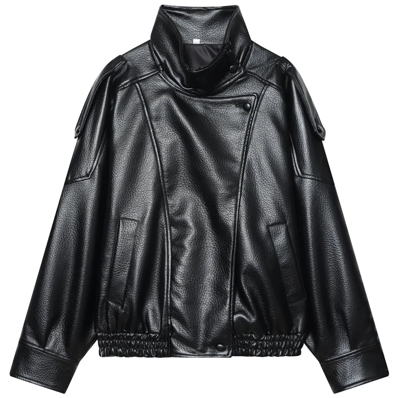 Raven Jacket | chaqueta de cuero oversize