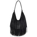 Lunelle Bag | bolso hobo de hombro con borlas